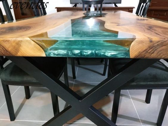 Aurora Resin Tables