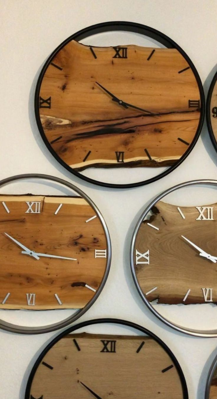 TimberWheel Wall Clock