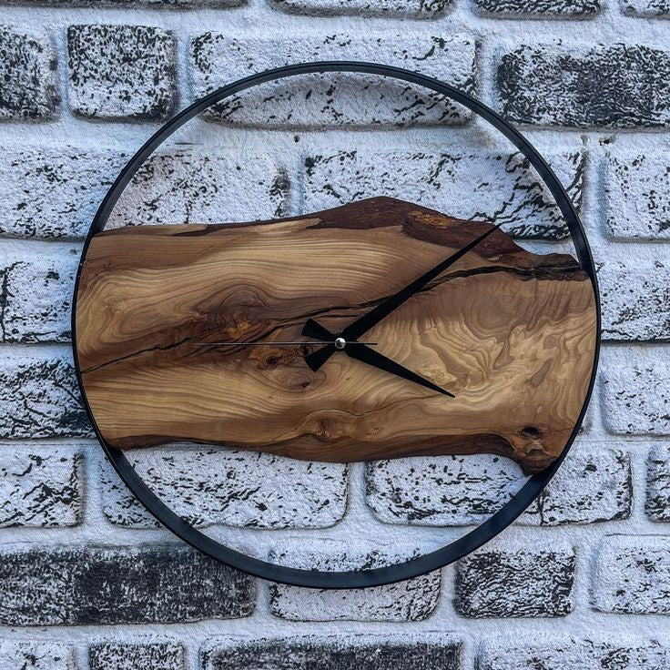 TimberWheel Wall Clock