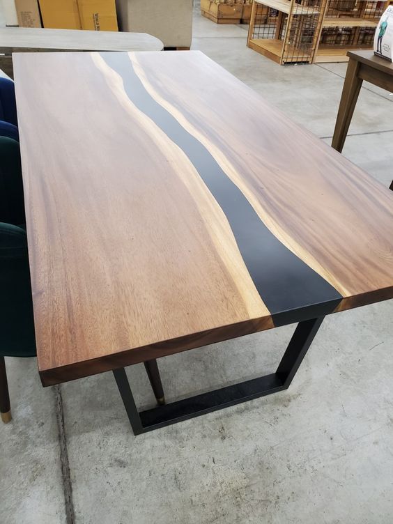 Epoxy Luxe Center Table